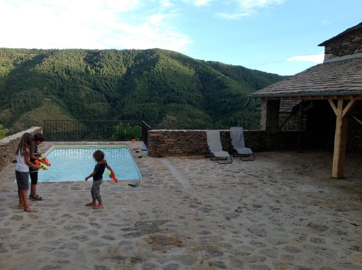 Maison De Charme En Ardeche Du Sud Avec Piscine Beaumont  外观 照片