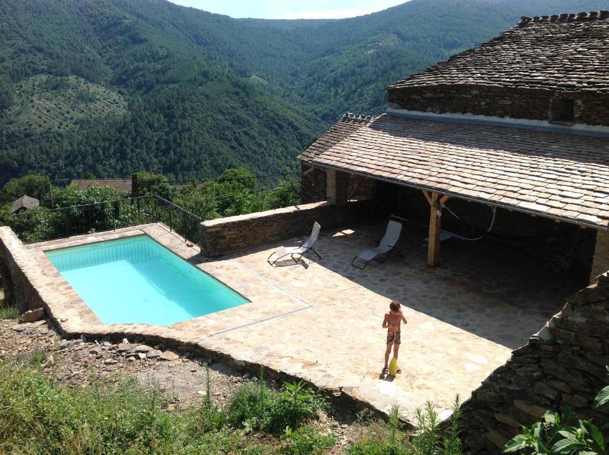 Maison De Charme En Ardeche Du Sud Avec Piscine Beaumont  外观 照片